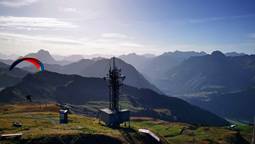 Diedamskopf 1 Gipfel Paragliding